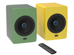 Powered Bookshelf Bluetooth TWS Speakers 